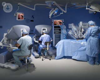 cirugia robotica da vinci urologia procedimiento