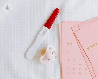 test embarazo y calendario