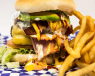 obesidad infantil, hamburguesa, comida basura, grasas