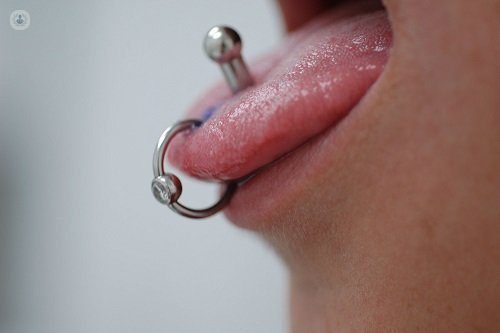 Piercing orale